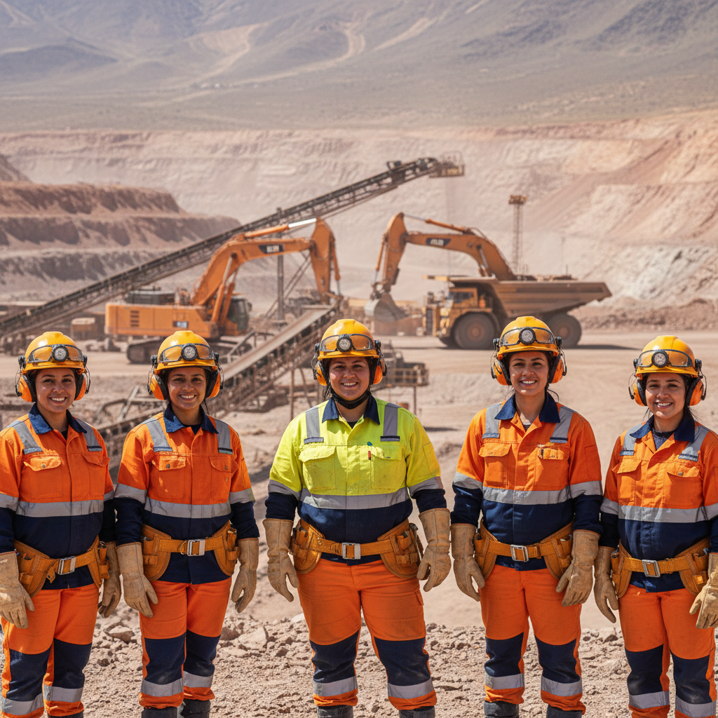 Chile Se Consolida como Referente Mundial en Minería Inclusiva, Destacado por Mujeres del Sector