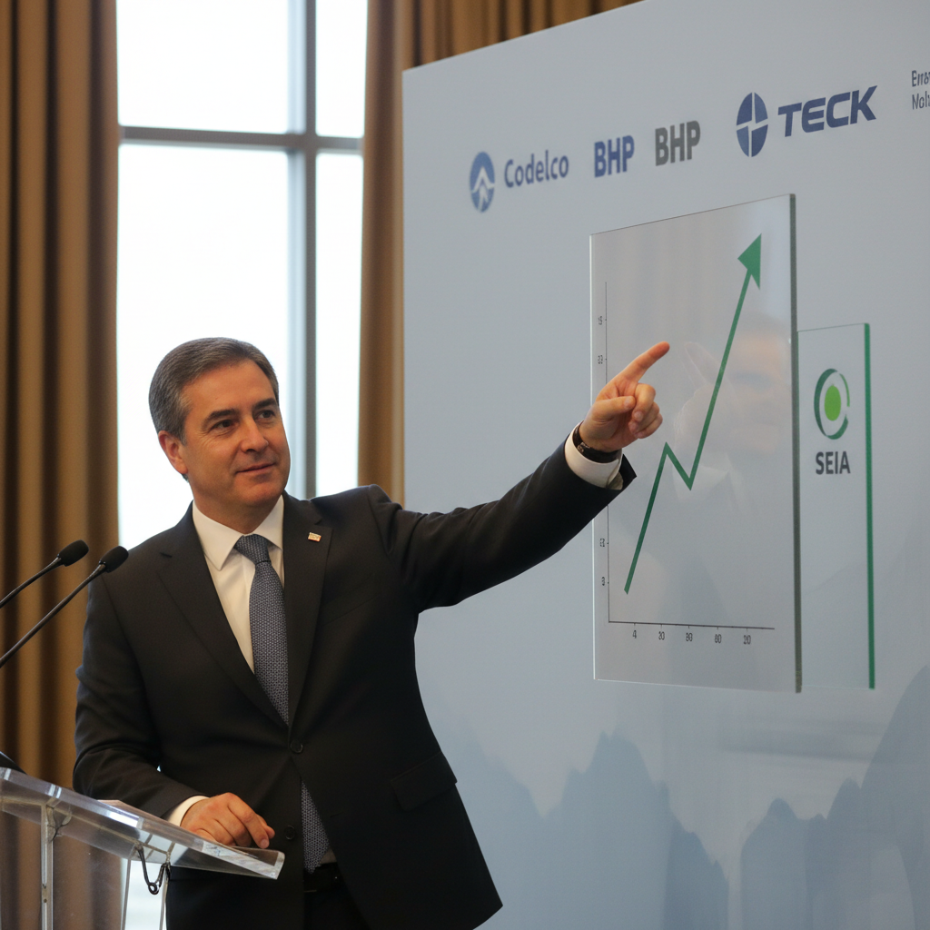 Chile: Gobierno Destaca Inversión Minera por US$12.500 Millones que Ingresa al SEIA